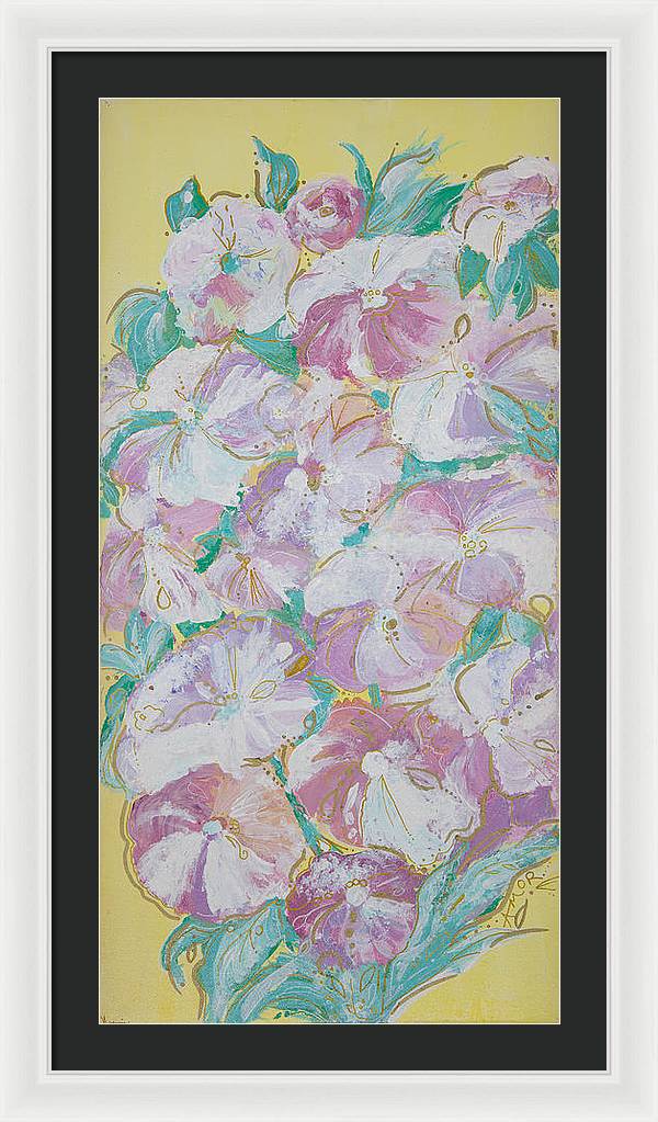 Yellow Bloom - Blooming Collection - Framed Print