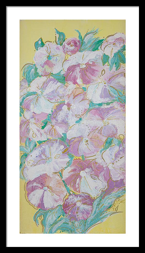 Yellow Bloom - Blooming Collection - Framed Print