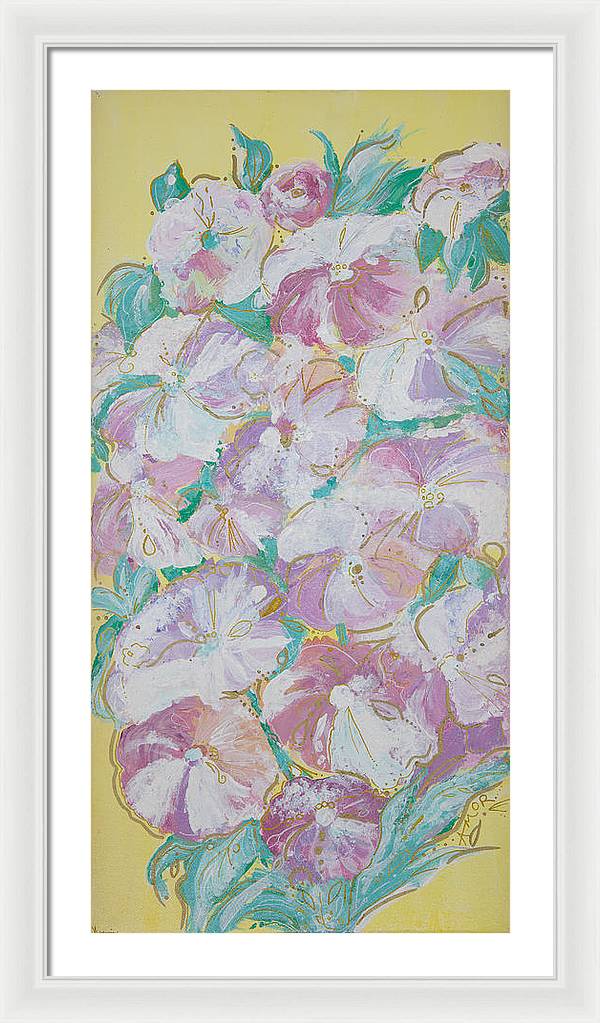 Yellow Bloom - Blooming Collection - Framed Print