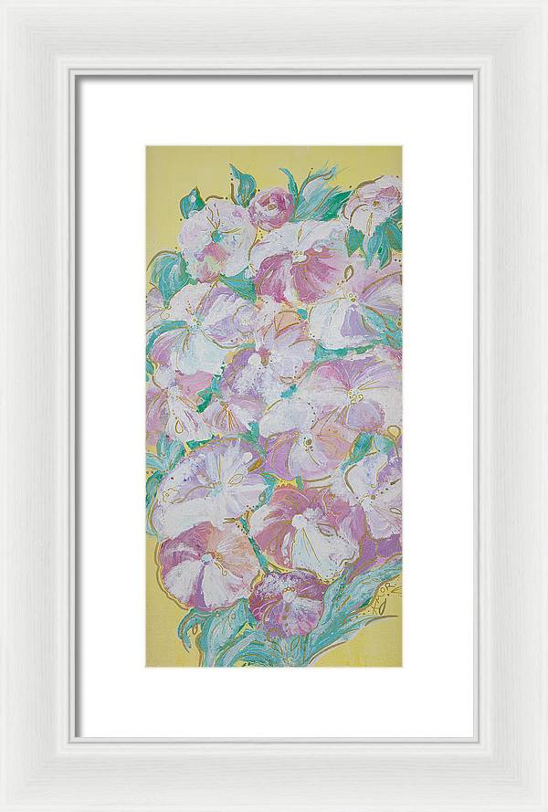 Yellow Bloom - Blooming Collection - Framed Print