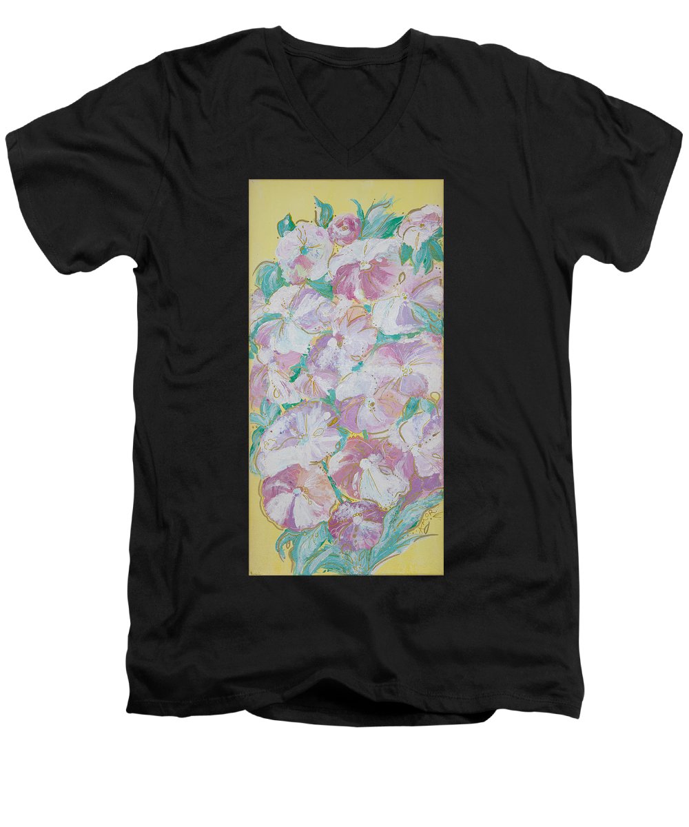 Yellow Bloom - Blooming Collection - Men's V-Neck T-Shirt