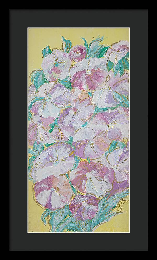 Yellow Bloom - Blooming Collection - Framed Print