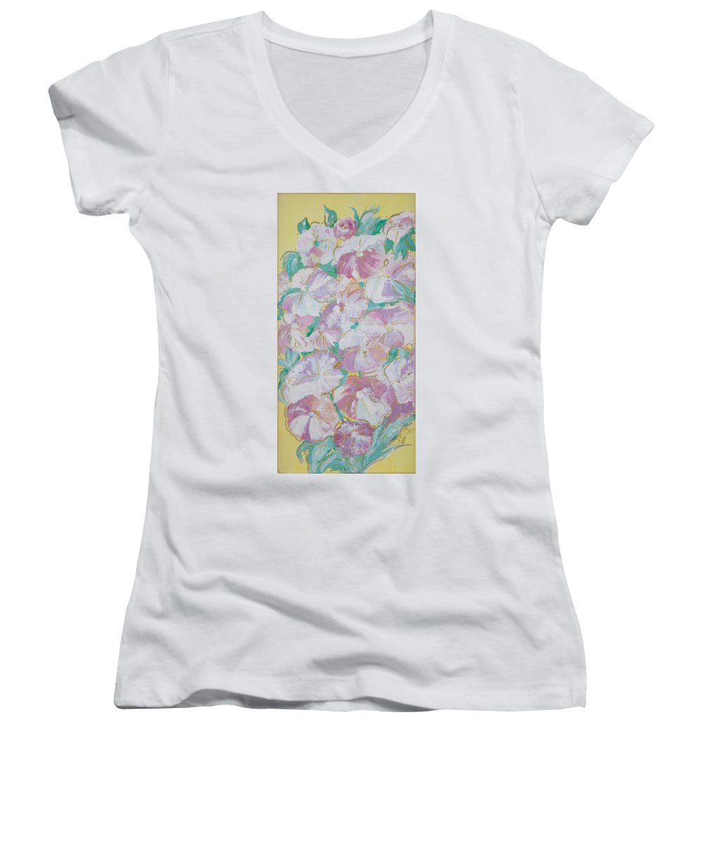 Yellow Bloom - Blooming Collection - Women's V-Neck