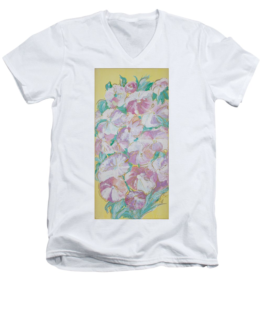 Yellow Bloom - Blooming Collection - Men's V-Neck T-Shirt