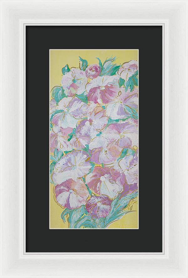 Yellow Bloom - Blooming Collection - Framed Print