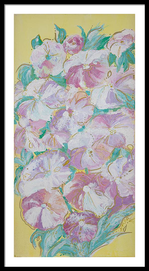 Yellow Bloom - Blooming Collection - Framed Print