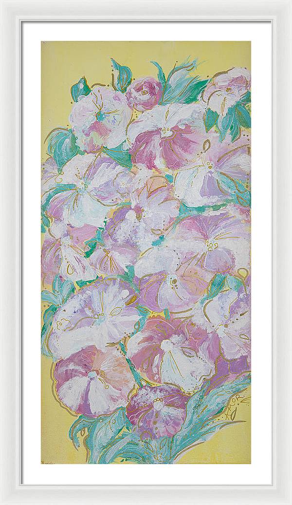 Yellow Bloom - Blooming Collection - Framed Print