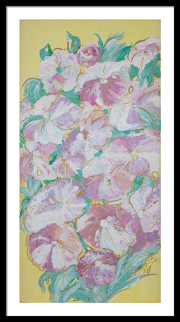 Yellow Bloom - Blooming Collection - Framed Print