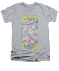 Yellow Bloom - Blooming Collection - Men's V-Neck T-Shirt