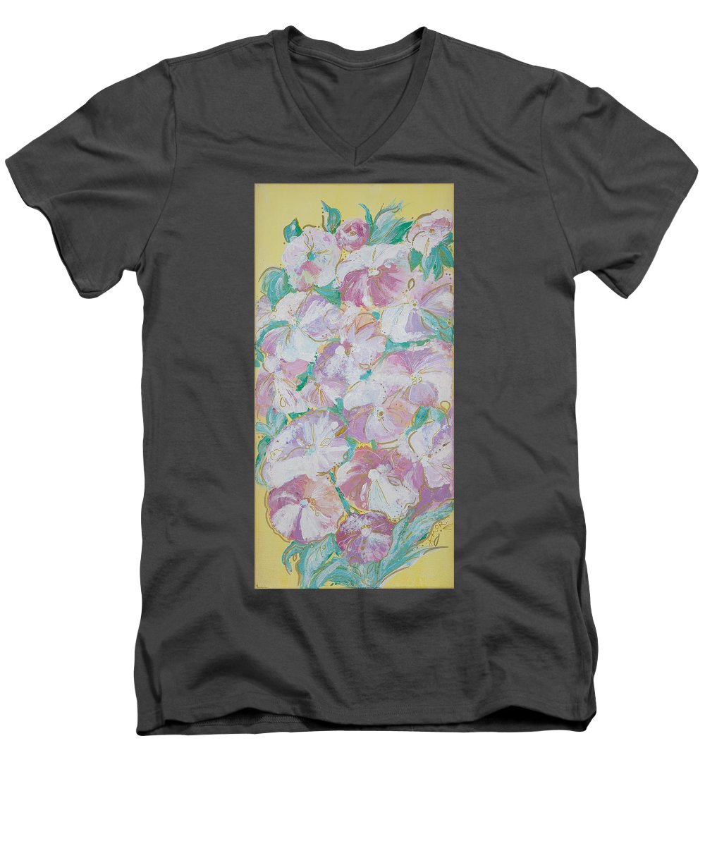 Yellow Bloom - Blooming Collection - Men's V-Neck T-Shirt