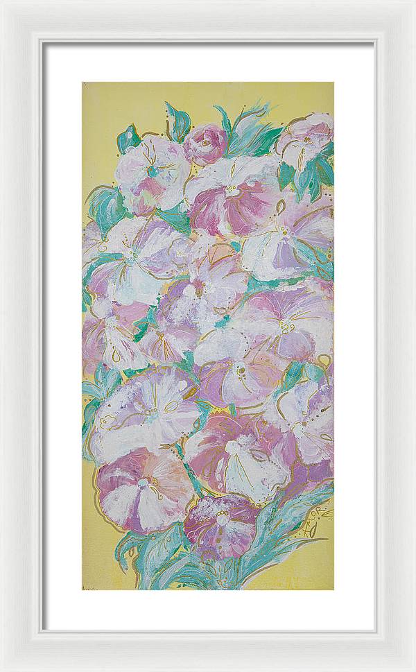 Yellow Bloom - Blooming Collection - Framed Print