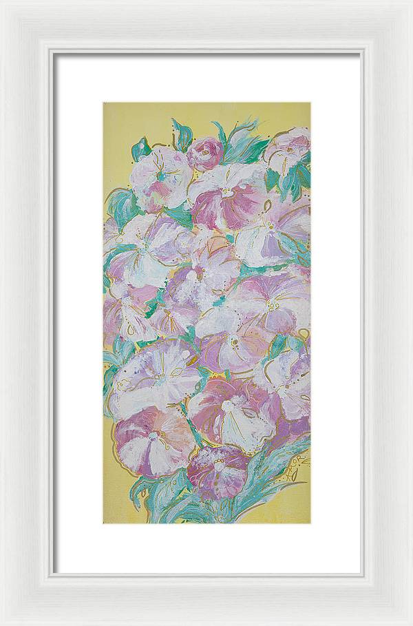 Yellow Bloom - Blooming Collection - Framed Print