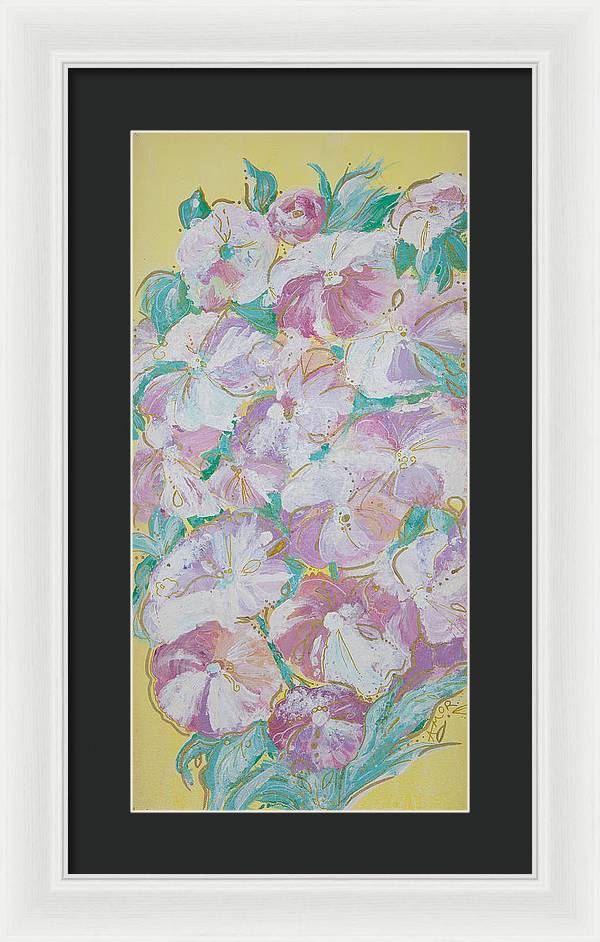 Yellow Bloom - Blooming Collection - Framed Print