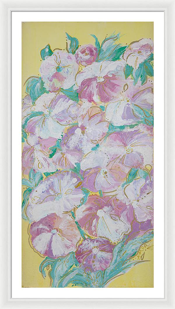 Yellow Bloom - Blooming Collection - Framed Print