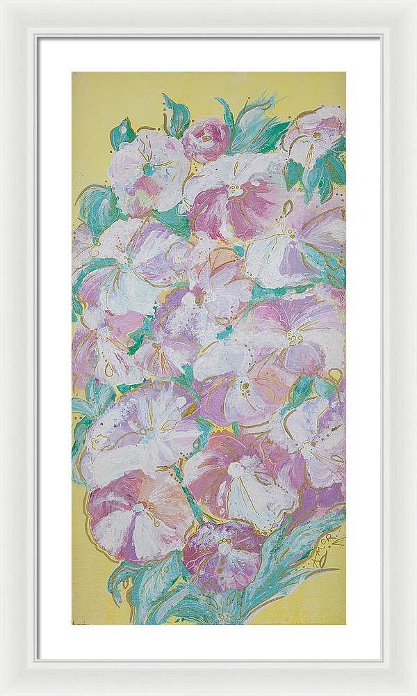 Yellow Bloom - Blooming Collection - Framed Print