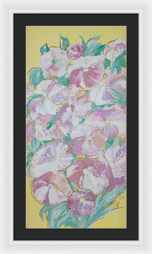 Yellow Bloom - Blooming Collection - Framed Print