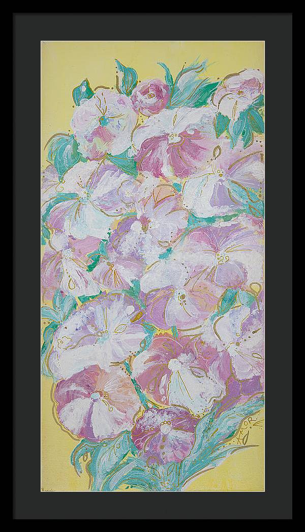 Yellow Bloom - Blooming Collection - Framed Print