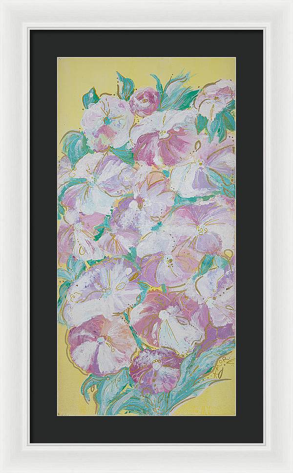 Yellow Bloom - Blooming Collection - Framed Print