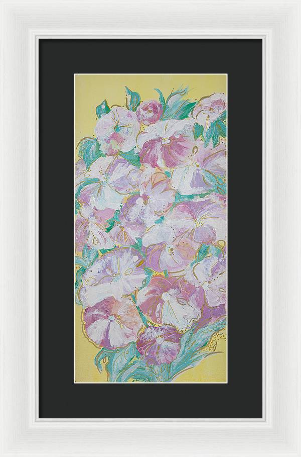 Yellow Bloom - Blooming Collection - Framed Print