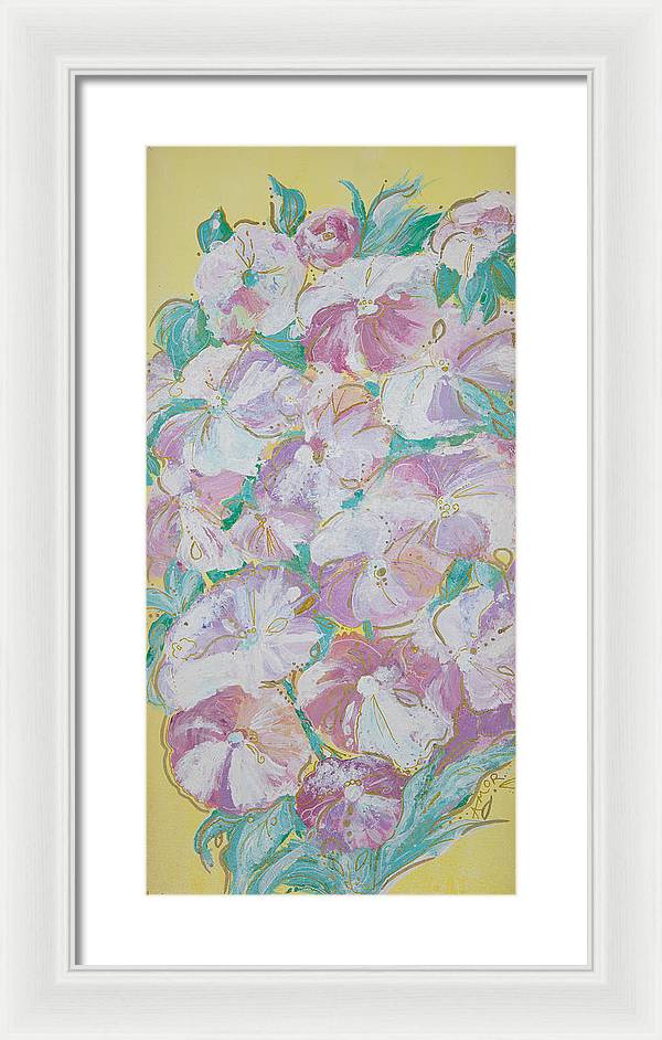 Yellow Bloom - Blooming Collection - Framed Print