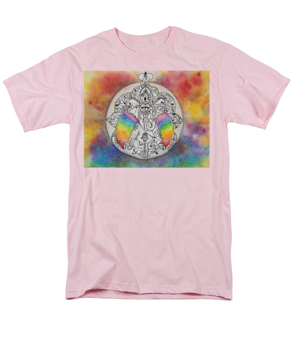 Zen Elephant - Zentangle Collection - Men's T-Shirt  (Regular Fit)