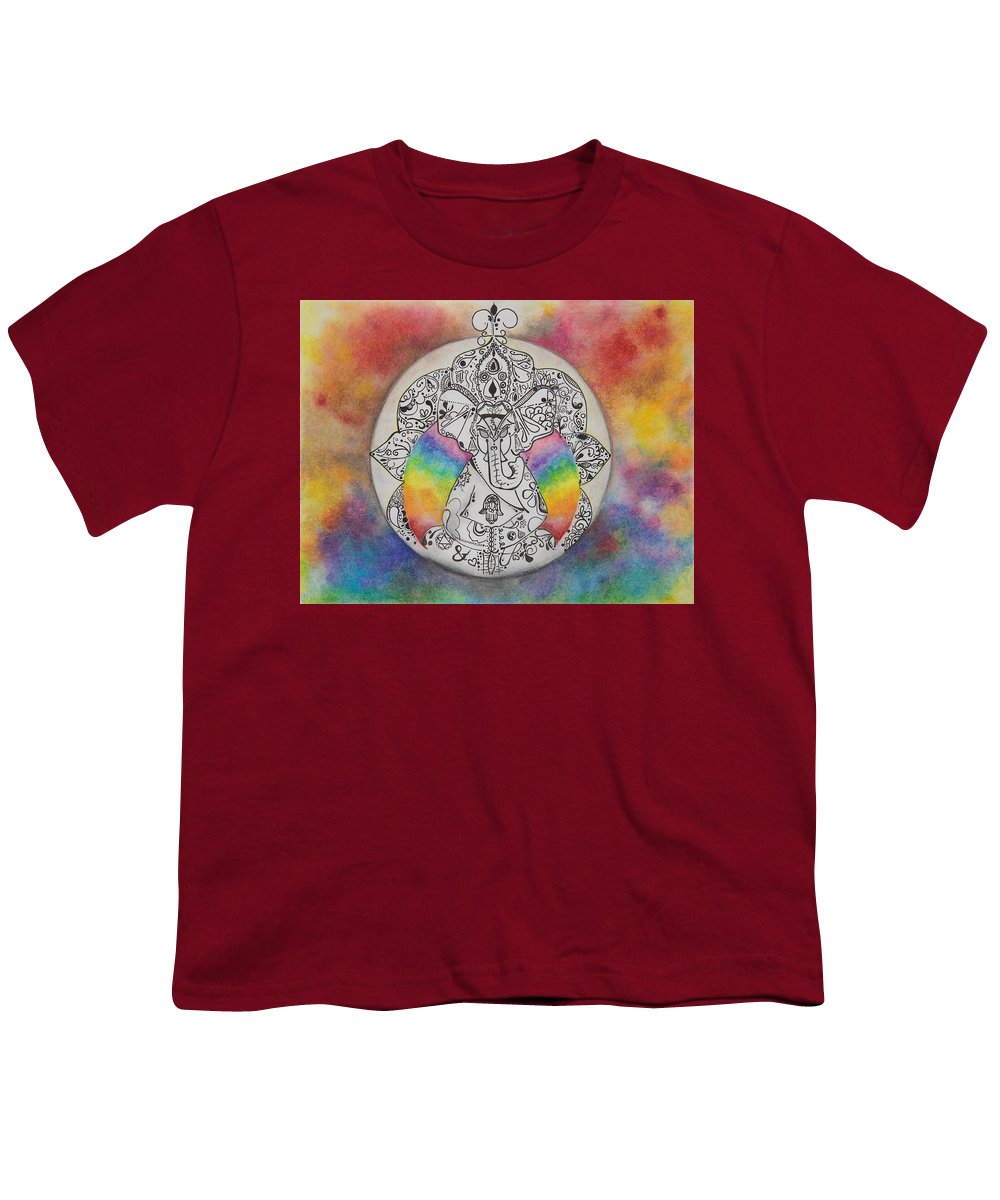 Zen Elephant - Zentangle Collection - Youth T-Shirt