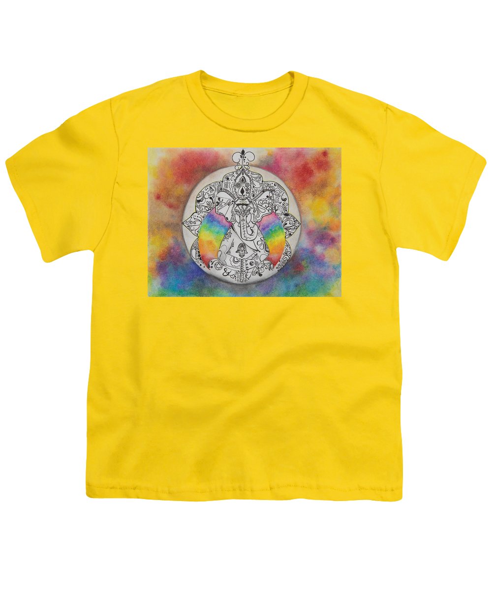 Zen Elephant - Zentangle Collection - Youth T-Shirt