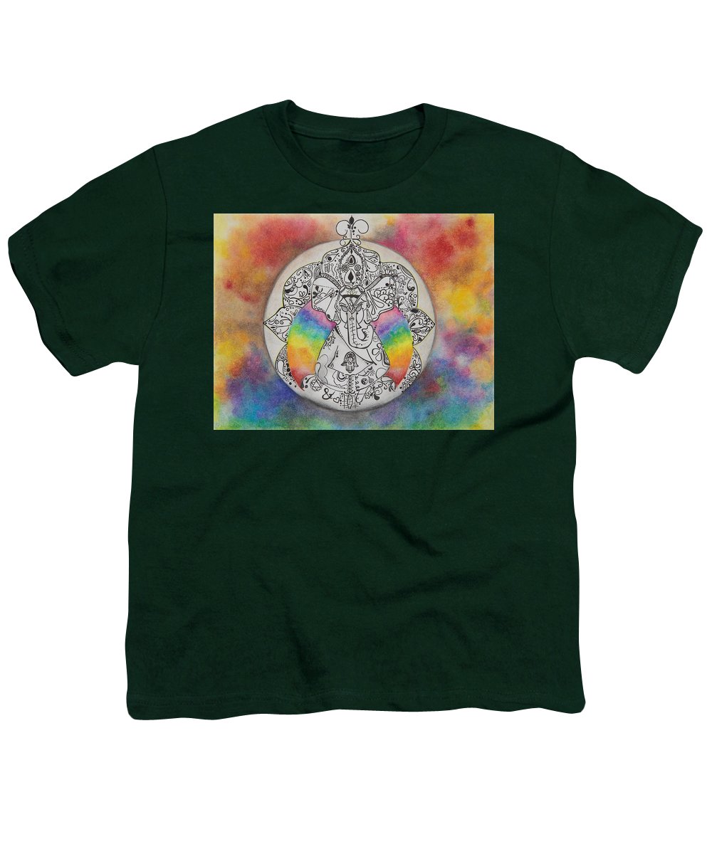 Zen Elephant - Zentangle Collection - Youth T-Shirt