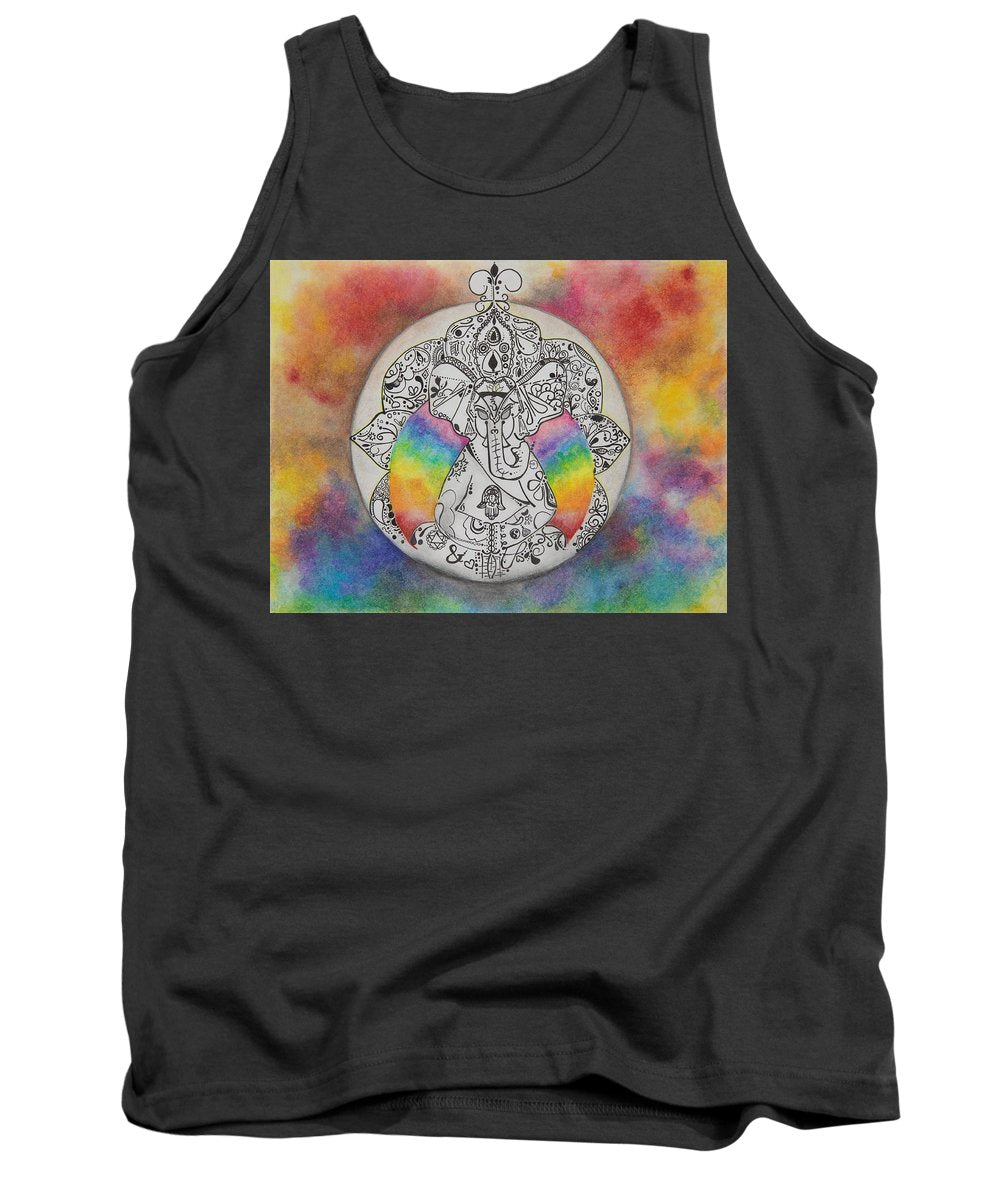 Zen Elephant - Zentangle Collection - Tank Top