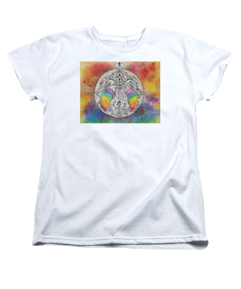 Zen Elephant - Zentangle Collection - Women's T-Shirt (Standard Fit)