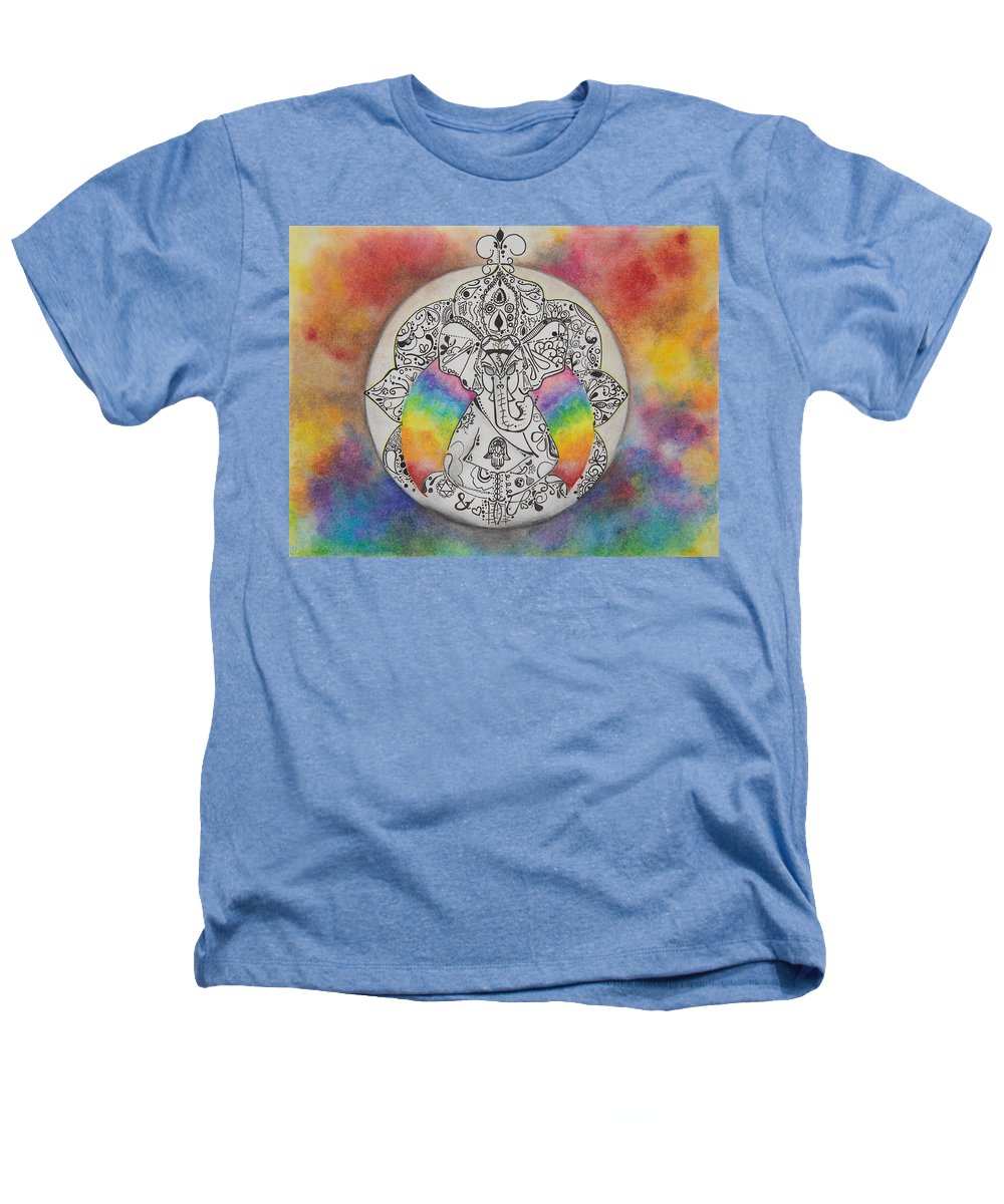 Zen Elephant - Zentangle Collection - Heathers T-Shirt