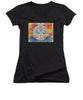 Zen Elephant - Zentangle Collection - Women's V-Neck