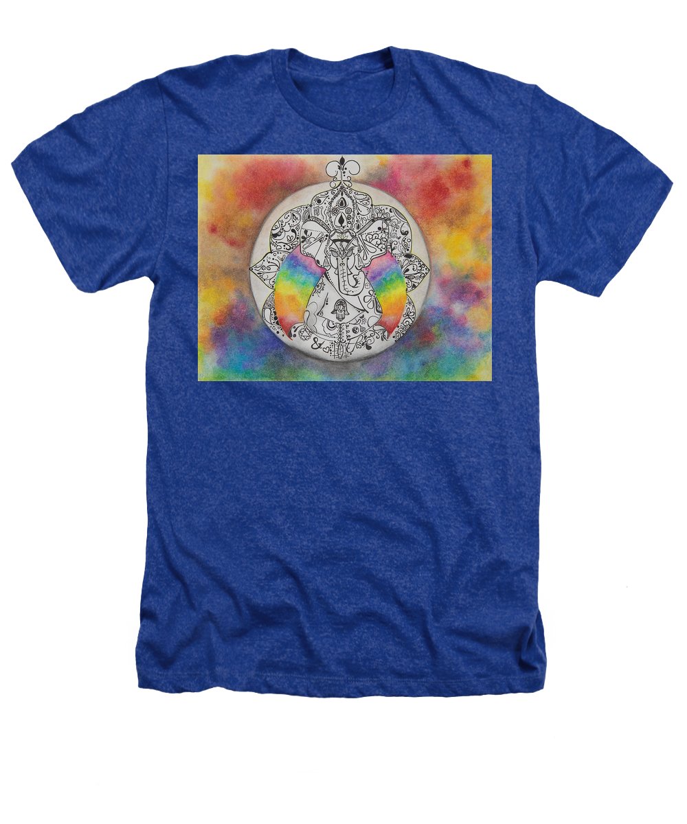 Zen Elephant - Zentangle Collection - Heathers T-Shirt