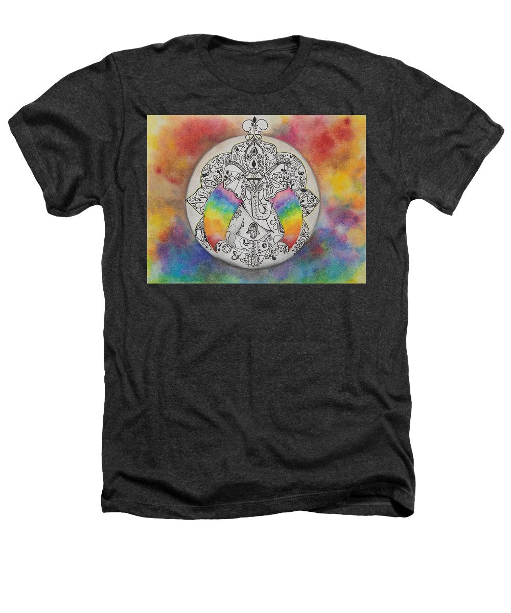 Zen Elephant - Zentangle Collection - Heathers T-Shirt