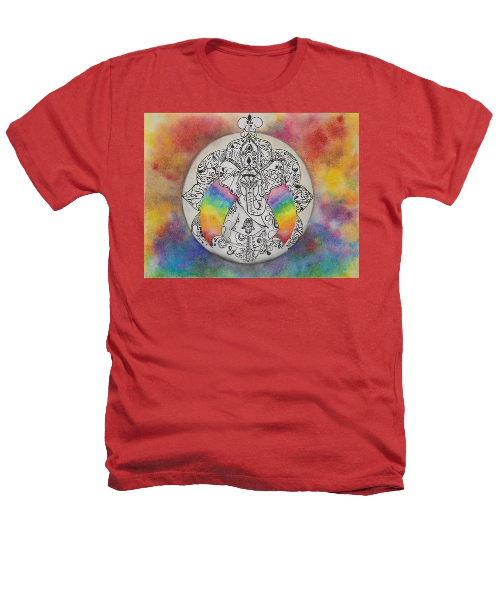 Zen Elephant - Zentangle Collection - Heathers T-Shirt