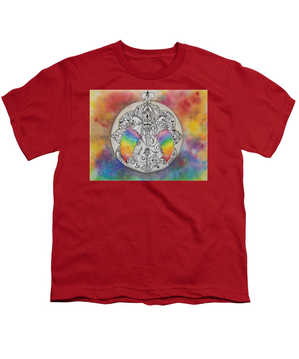 Zen Elephant - Zentangle Collection - Youth T-Shirt