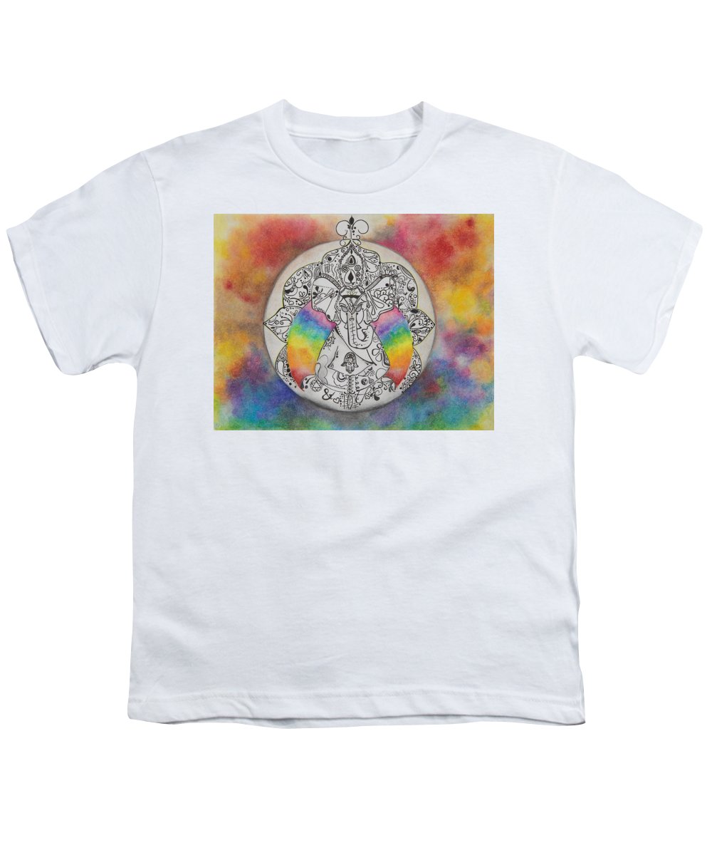 Zen Elephant - Zentangle Collection - Youth T-Shirt