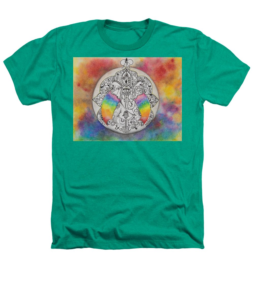 Zen Elephant - Zentangle Collection - Heathers T-Shirt