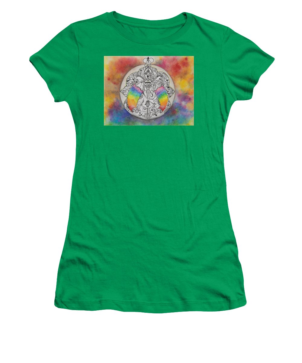 Zen Elephant - Zentangle Collection - Women's T-Shirt