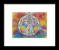 Zen Elephant - Zentangle Collection - Framed Print