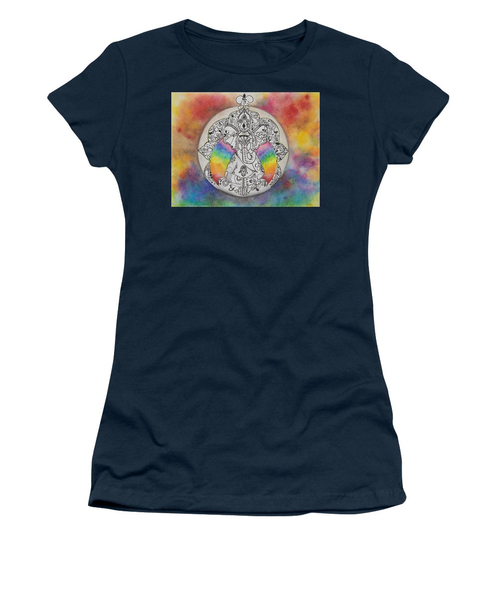 Zen Elephant - Zentangle Collection - Women's T-Shirt