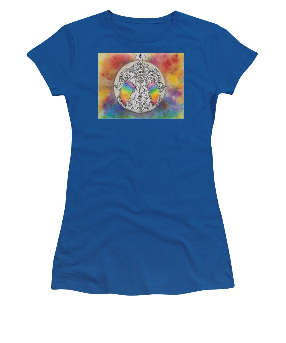 Zen Elephant - Zentangle Collection - Women's T-Shirt