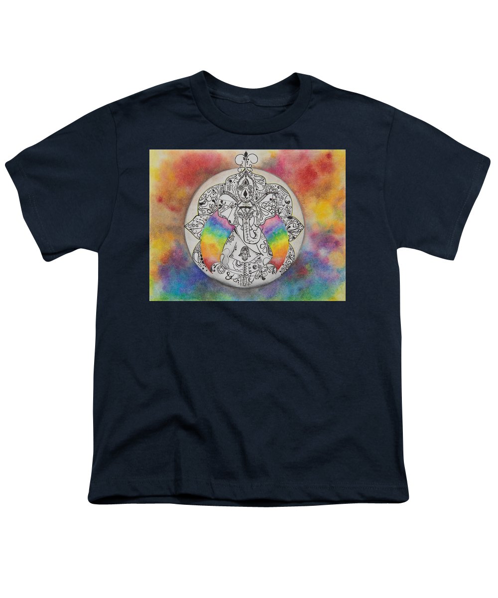 Zen Elephant - Zentangle Collection - Youth T-Shirt