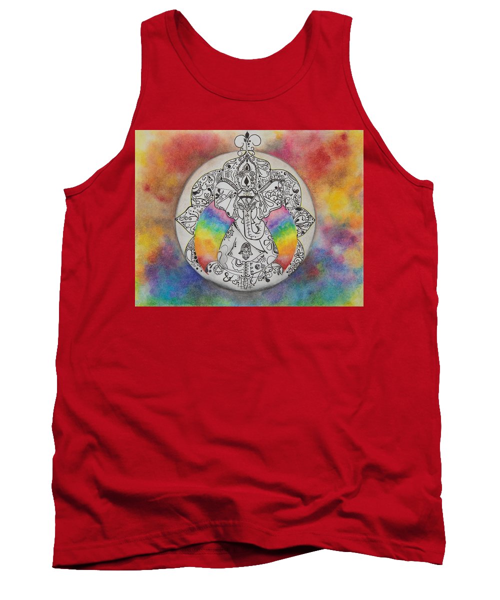 Zen Elephant - Zentangle Collection - Tank Top