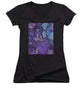 Zen Face - Flower Head Collection  - Women's V-Neck