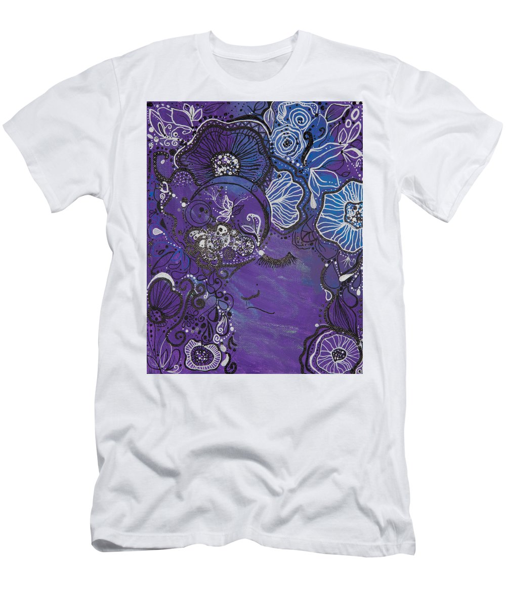 Zen Face - Flower Head Collection  - T-Shirt