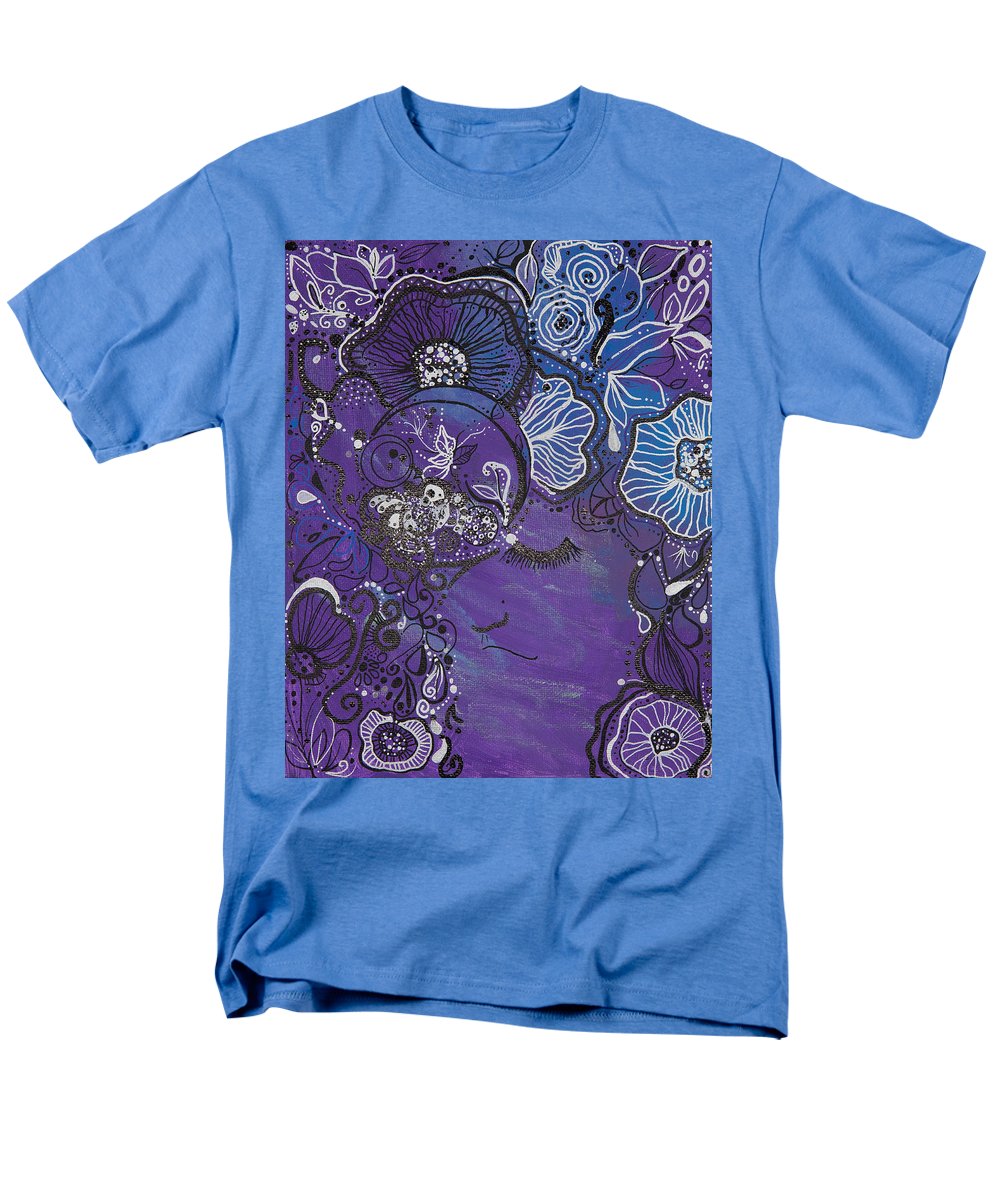 Zen Face - Flower Head Collection  - Men's T-Shirt  (Regular Fit)