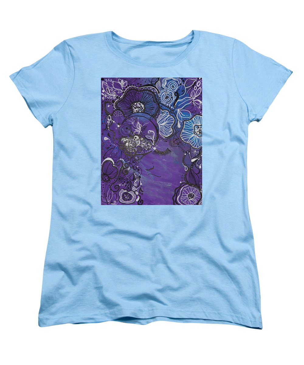 Zen Face - Flower Head Collection  - Women's T-Shirt (Standard Fit)