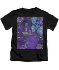 Zen Face - Flower Head Collection  - Kids T-Shirt