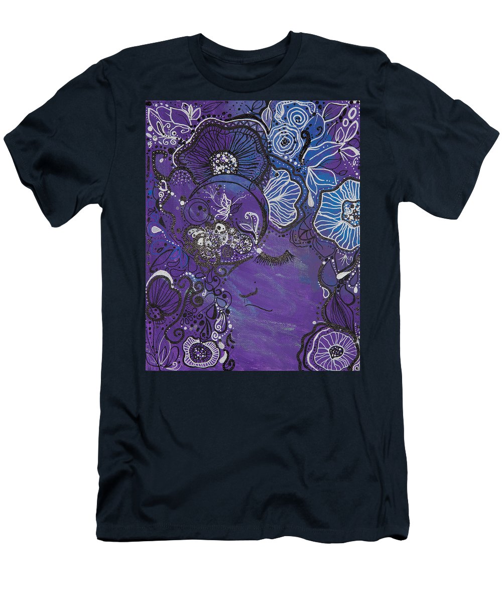 Zen Face - Flower Head Collection  - T-Shirt